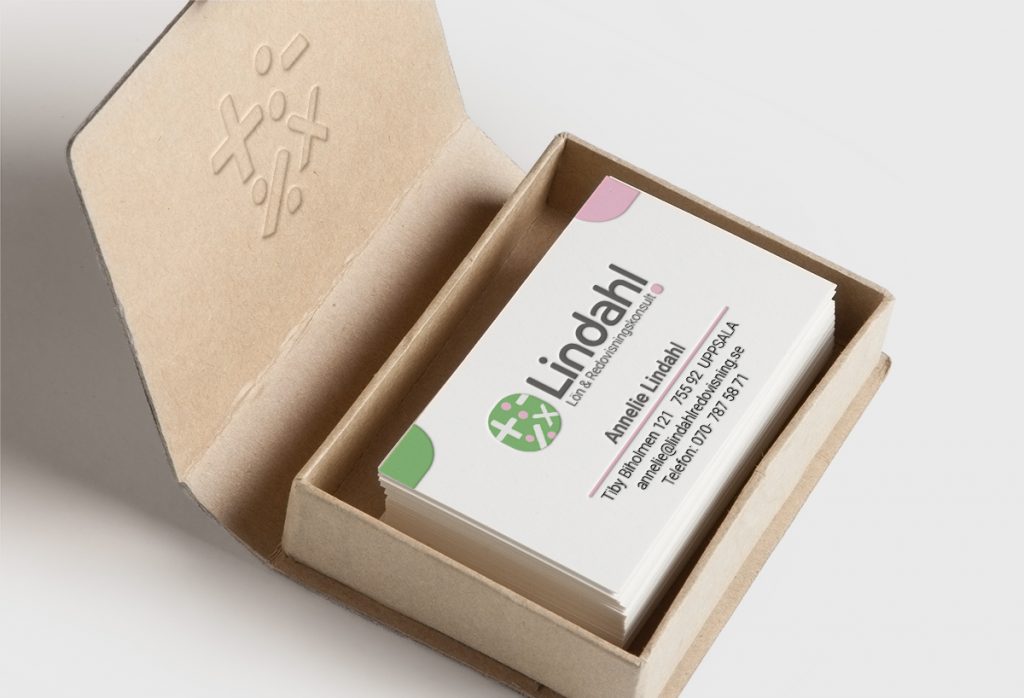 Visitkort Lindahl Lön