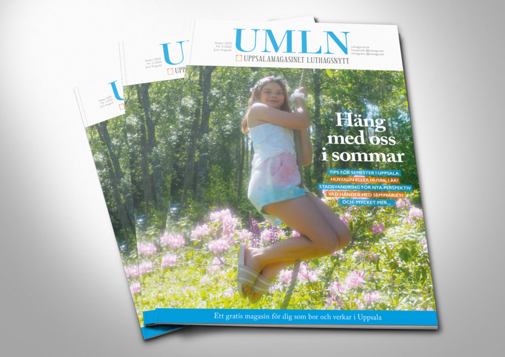 Magasin tidning design formgivare