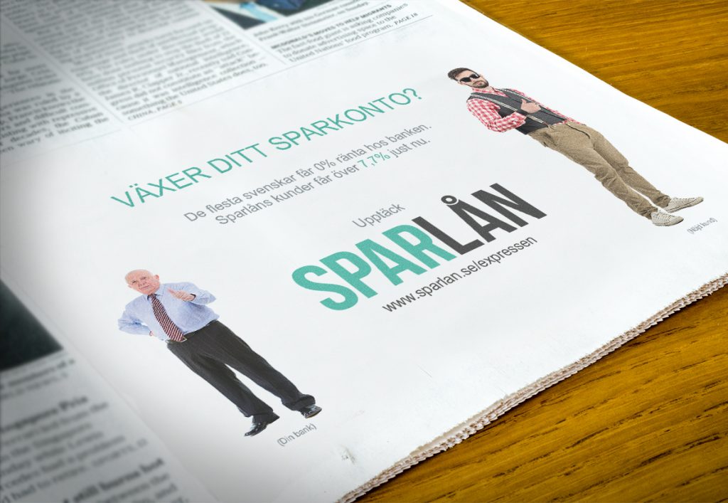 annons, tidningsannons