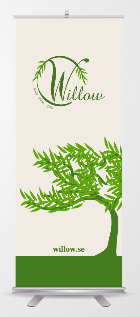 Roll-up Willow hälsa